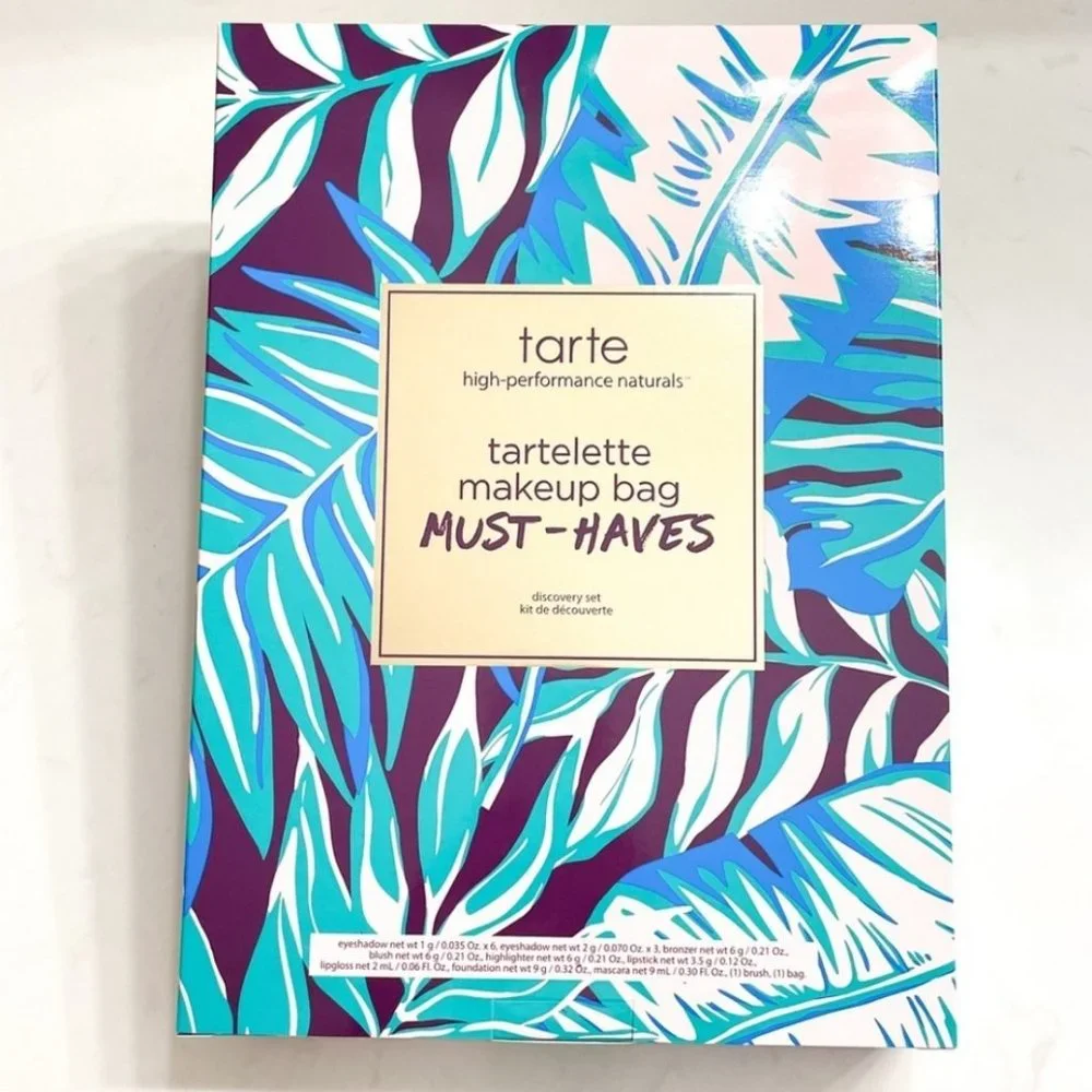 TARTE 5-Piece Makeup Bag Must-Haves Set